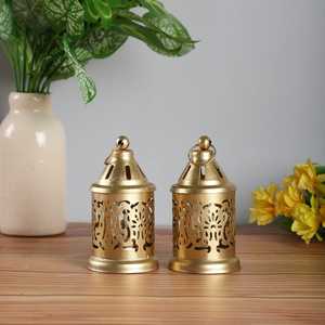 Portavelas de Metal Vogue Luster Lantern, con Corte y Impresión, Resistente al Calor, Decoración para el Hogar - Product Image 4