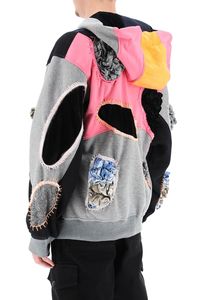 Custom 420 450 500 600 Gsm High Quality <b>Men's</b> Regular Fit Digital Printed Spandex Polyester Eco-Friendly Breathable Hoodie - Product Image 5