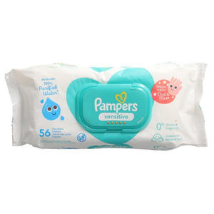 ผ้าเช็ดทำความสะอาดเด็กแพมเพิส เซ็นซิทีฟ 56 ชิ้น ราคา - Product Image 6