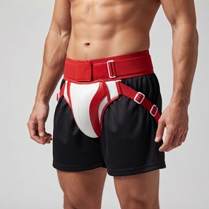 Protector Inguinal de Cuero de Alta Calidad, Hecho a Medida, para Entrenamiento de Boxeo, Unisex - Product Image 1