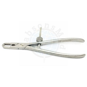 NABSONS MED Bone Reduction Clamp Forceps 24cm 4.5mm <b>Thread</b> <b>Lock</b> Stainless Steel Manual Orthopedic Surgical Instrument Reusable - Product Image 2