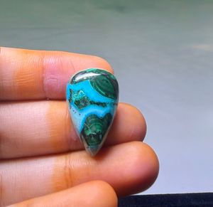 Crisocola Natural al por Mayor, Gema de Malaquita de Alta Calidad, Corte Ovalado para Joyería, Verde, Tamaños Variados - Product Image 4