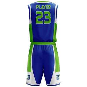 Ensemble d'uniformes de basketball pour femmes de qualité supérieure, polyester/coton, grandes tailles, respirant, logo personnalisé, vêtements de sport en gros - Product Image 3
