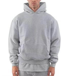 Sweat à capuche de luxe uni, design élégant et tendance, 100% coton, hiver, coupe ample, unisexe, pour les jeunes et les clubs - Product Image 1