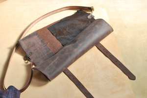 Bolsa de Cuero Premium para Cuchillos de Chef, Organizador de Cocina para Restaurante, Resistente a Olores, de Alta Resistencia, Cómoda Funda para Utensilios de Cocina - Product Image 3