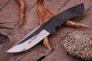 Couteau utilitaire forgé à la main en acier à haute teneur en carbone 1095, ultra-affûté, pour la chasse, la pêche, le camping - Pointe tombante, personnalisable, support ODM/OBM - Product Image 3