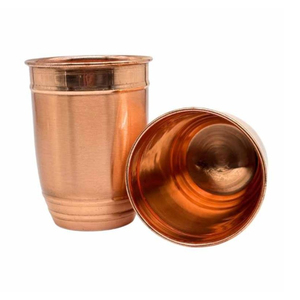Handcrafted Pure Copper Hammered Water Glass Authentic Tumbler for Health Benefits Eco-Friendly Restaurant & Home Decorative - Product Image 4