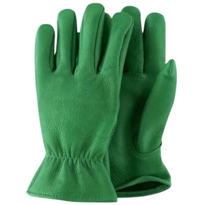 Economic Heavy-Duty Buffalo Grain Leather Reflective Safety <b>Gloves</b> Comfortable Industrial Hand Protection with <b>Driver's</b> Logo - Product Image 6