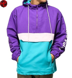 เสื้อแจ็คเก็ตกันลมกันฝนสำหรับผู้ชายขายดีที่สุด ดีไซน์สำหรับฤดูหนาว มีซิปและกระเป๋า  หนานุ่ม สไตล์คอกลม ป้องกันลม - Product Image 4