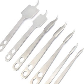 Un ensemble de 9 types d'écarteurs de hanche orthopédique de la hanche Instruments vétérinaires - Product Image 2