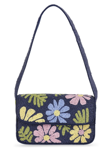 Sacs à main personnalisés pour femmes, faits main, de luxe, en coton, avec broderie perlée et travaux d'aiguille, à base de sacs à souder - Product Image 5