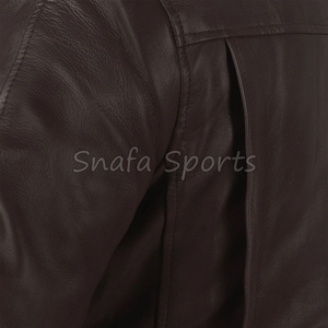 Customized Vintage Look Genuine <b>Leather</b> <b>Jacket</b> Washed Men's Winter <b>Jacket</b> <b>Real</b> <b>Leather</b> Motorcycle <b>Jacket</b> - Product Image 5