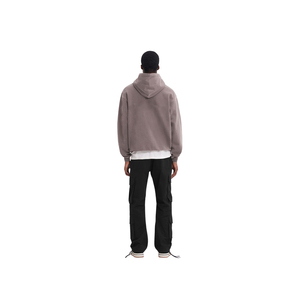 Custom Acid Wash Hoodie Heavyweight Cotton Oversized Drop Shoulder <b>Pullover</b> <b>Men</b> Blank Vintage Sweatshirt (105 characters) - Product Image 2