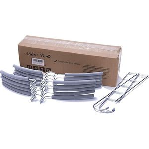 Nature Smile Lot de 4 cintres légers multi-niveaux sans épaules de pression pour pulls, manteaux, vêtements, gain de place, pour T-shirts et chemisiers - Product Image 2