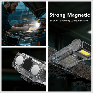 Torcia LED Ricaricabile USB per Campeggio, Escursionismo e Lavoro d'Emergenza, Mini con 7 Modalità di Illuminazione - Solo Spedizione Logistica (USPS.TK/TMEU) - Product Image 6