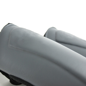 Protège-tibias de boxe en cuir réglables de haute qualité - Équipement de protection durable et respirant unisexe pour l'entraînement aux arts martiaux - Product Image 5