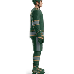 Ensemble d'uniformes de hockey sur glace respirants, look professionnel, ensemble sportif avec ajustement flexible et maintien complet des mouvements - Product Image 6