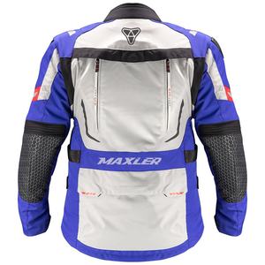 Veste de moto longue distance avec textile imperméable et ventilation, veste de tourisme longue en textile pour hommes, fabricant d'usine d'exportation - Product Image 2