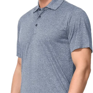 Camisas Polo de Estilo Sencillo con Cuello Camisero para Hombre, Producto de Camisas Polo de Manga Corta para Hombre - Product Image 1