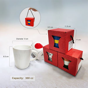 Taza de café con emblema de país personalizable - Product Image 3