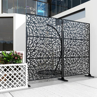 Princeton métal personnalisé aluminium découpe laser décoratif métal confidentialité laser écran clôture panneau écran