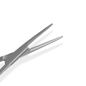 Pinces hémostatiques de précision à verrouillage, en acier inoxydable argenté, droites - Product Image 3