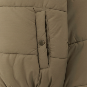 Blousons d'hiver chauffants personnalisés pour femmes, en maille brillante et respirante, avec décoration de lettres, en nylon, fabricant OEM/ODM - Product Image 5