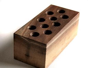 Handmade Wooden Pencil Holder for Study Table Office Desk Accessories Modern Wooden Pen Stand Desktop Organizer for Pens Pencils - Product Image 3