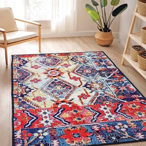 อินเดีย Folkati พรมขนสัตว์ขนปุยรักบี้คุณภาพสูงพรมขนสัตว์ folkati ขนปุยสำหรับจำนวนมาก - Product Image 5