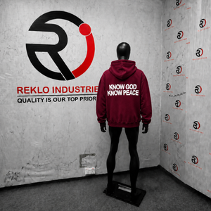 Maroon Graphic Hoodie Oversized Streetwear Pullover <b>Sweatshirt</b> Unisex <b>Men</b> Women Casual Fashion Hooded Top Bold <b>White</b> Typography - Product Image 4
