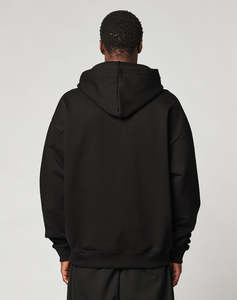OEM Plain Blank Thermal Oversized Drop Shoulder Custom Logo Hoodie Unisex Comfortable Gym Wear Baggy Sportswear Hoodies - Product Image 5