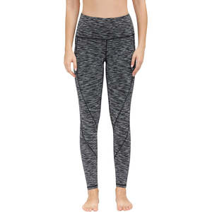Leggings de Yoga para Mujer, Cintura Alta, Push-Up, para Fitness, Running, Gimnasio, Deporte, sin Costuras, Estampados, Elásticos en Cuatro Direcciones, Spandex/Nylon - Product Image 1