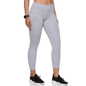 <b>Women</b> Mid Waist Yoga Leggings Breathable Casual Knitted Seamless Stretch Fitness Activewear for USA Market - Product Image 1