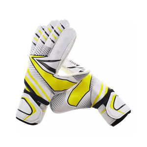 Guantes de Portero de Fútbol de Látex de Alta Calidad con Logotipo Personalizado, Resistentes al Agua, Antideslizantes, con Correa de Muñeca Ajustable, Diseño Único - Product Image 2