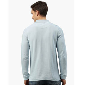 Polo à manches longues personnalisé avec logo imprimé 220g pour hommes, vêtements de travail pour hommes et femmes, polo à manches longues - Product Image 4