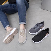 Zapatillas de deporte informales, novedad de 2025, zapatillas de deporte informales de malla resistentes al desgaste para hombre, para uso diario informal