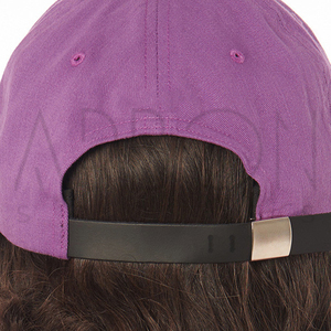 Casquettes 5 panneaux faites à la main, couleur unie violette, qualité supérieure, nouveau produit tendance et confortable, fournisseur fiable 2026 - Product Image 6