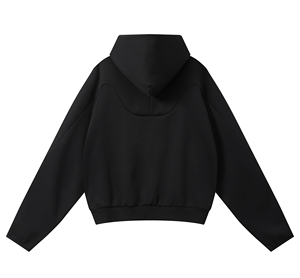 เสื้อฮู้ดดี้ทรงโค้งแบบแร็กแลน ผ้าฝ้ายฟลีซ 100% น้ำหนักผ้า 360 กรัม ระบายอากาศได้ดี แห้งเร็ว เป็นมิตรต่อสิ่งแวดล้อม - Product Image 2