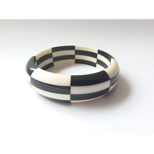 กำไลข้อมือเรซิ่นและไม้สไตล์โมเดิร์น เครื่องประดับแฟชั่น คริสตัลสำหรับคู่รัก - Product Image 2