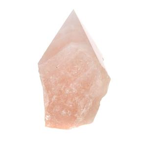 High Quality Point Cut Base Stone Rose Quartz High Quality Polished Rough Stone Material Raw Stone Point for <b>Healing</b> Wholesale - Product Image 4