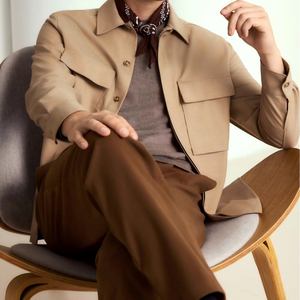 Men Soft Shell Custom Zipper <b>Jacket</b> Slim Fit Outdoor <b>Jacket</b> Waterproof Softshell Zip up <b>Fleece</b> <b>Jacket</b> - Product Image 4