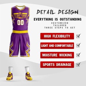 All-Purpose Basketball Uniform Ideal for Practice, Training & Matches Team Match Basketball Uniform - Product Image 4