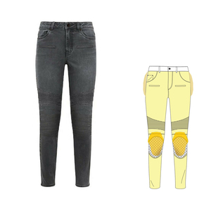 Pantalon en jean Kevlar pour homme, best-seller, respirant, pour moto, grandes tailles, vêtements de moto - Product Image 1