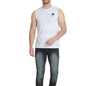 Concevez votre propre t-shirt de sport sans manches grande taille, t-shirts de sport sans manches de qualité supérieure - Product Image 6