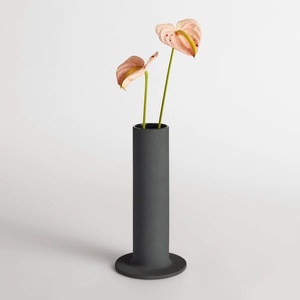 Luxury Cone Shape Metal Flower <b>Vase</b> <b>Set</b> Gold Black Finish Modern Minimalist Wedding Table Centerpiece Elegant Floral Holder new - Product Image 2