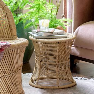 Natural Handmade Rope Side <b>Table</b> For Cozy Bedroom Living Room Corner And Decorative Space Styling - Product Image 6