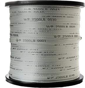Haute ténacité 1/2 "1250LB Polyester tissé plat MULETAPE Conduit câble tirant bande tirer bande pour la <span class=keywords><strong>longueur</strong></span> <span class=keywords><strong>calcul</strong></span>ée - Product Image 1