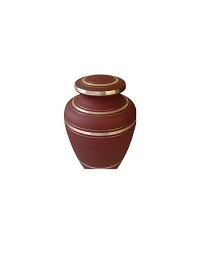 Hermosa Urna Conmemorativa de Latón Negro Antiguo, Totalmente Grabada, Estilo Americano/Europeo, para Guardar Cenizas de Adultos - Product Image 2