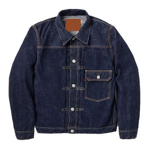 Custom Denim Jeans <b>Jacket</b> With Wool Lining Thermal Warm Jeans <b>Jacket</b> Overcoat Casual Jeans <b>Jacket</b> for Men's - Product Image 1