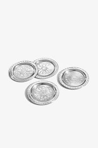 Juego de Posavasos Decorativos de Hierro y Metal para Copas de Vino, Tazas de Té y Tazas de Café con Elegante Soporte de Almacenamiento - Product Image 5